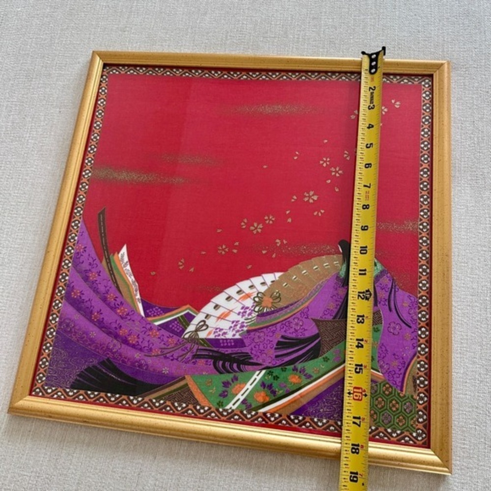 Japanese Art Print,‎ Framed Scarf - Picture 4 of 5